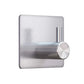 Porte serviette ou torchon gris inox
