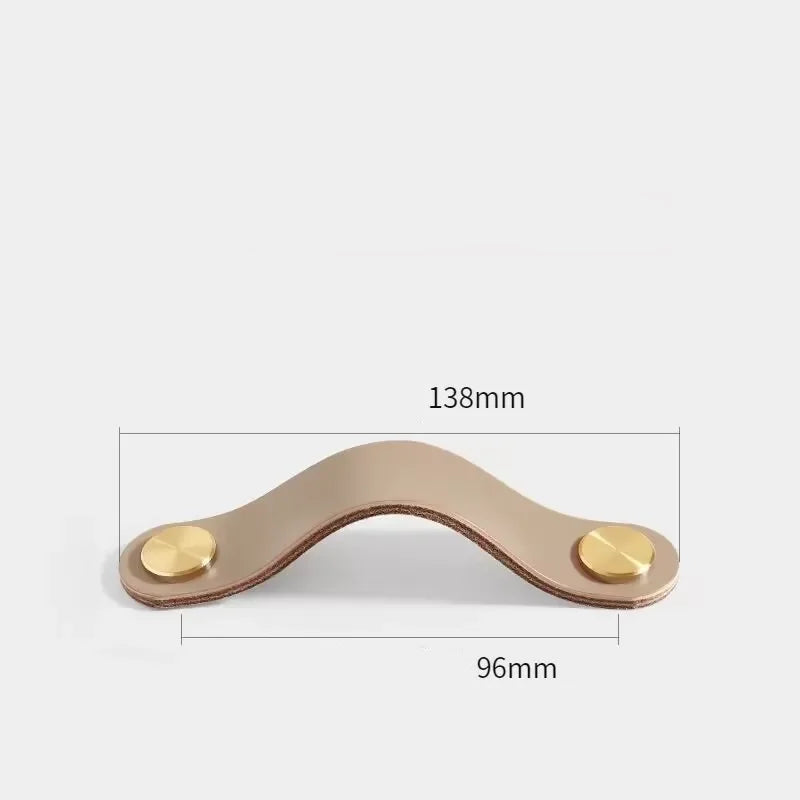 Poignées de meubles colorées