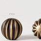 Poignée de meuble torsadée en laiton, effet bronze