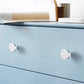 Bouton de meuble poisson chrome