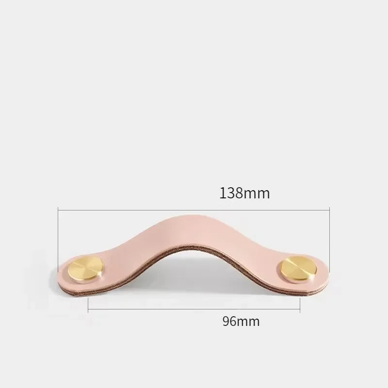 Poignées de meubles colorées