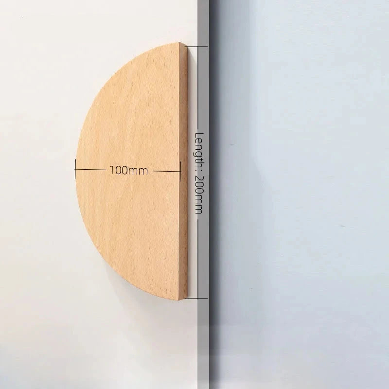 Bouton de meuble en bois de chêne