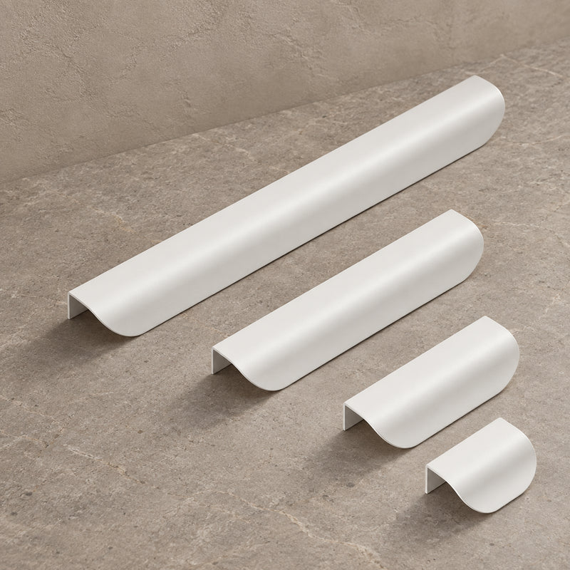 Poignée de Meuble Salle de Bain & Cuisine Blanc